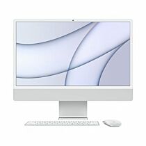 Apple iMac Z12Q001SB - Apple M1 Chip 3.2 Ghz 8 Core CPU 16GB 01TB SSD 24" 4.5K Retina Display 8 Core GPU Magic Mouse & Magic Keyboard Included Mac OS (Silver, 2021)