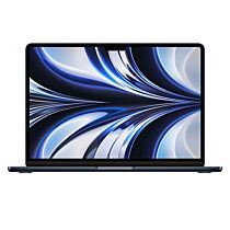 Apple Macbook Air - Z16100143 - Apple M2 Chip 8 - Core CPU 10 - Core GPU 16GB 512GB SSD 13.6" IPS Retina LED Display with True Tone Backlight Magic Keyboard Touch ID & Force Touch Trackpad (Midnight, 2022)