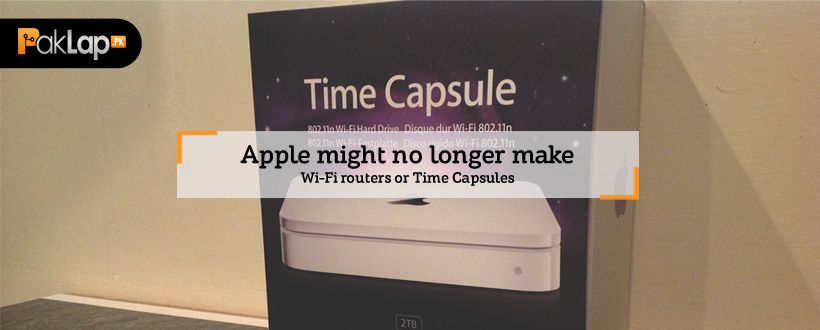 Apple might stop the production of its Wi-Fi routers or Time Capsules