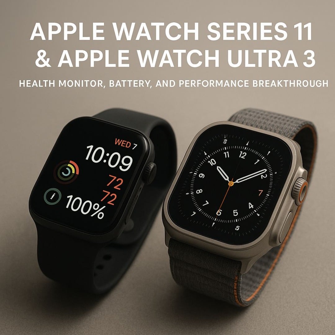 Apple Watch Series 11 & Ultra 3: Health Monitor, Battery & Performance Breakthroughs