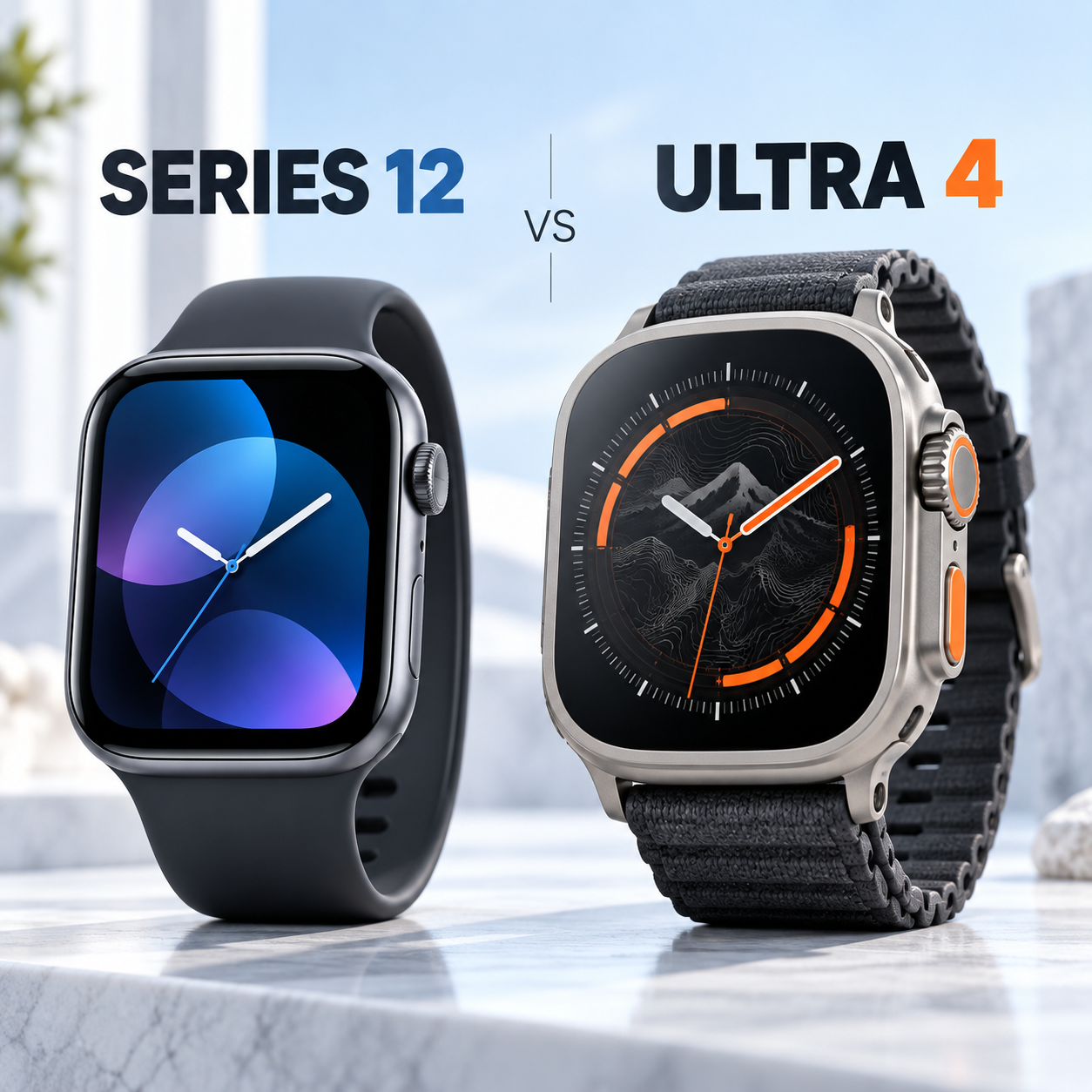 Apple Watch Series 12 vs Ultra 4