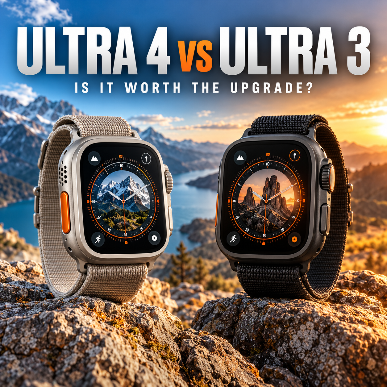 Apple Watch Ultra 4 vs Ultra 3