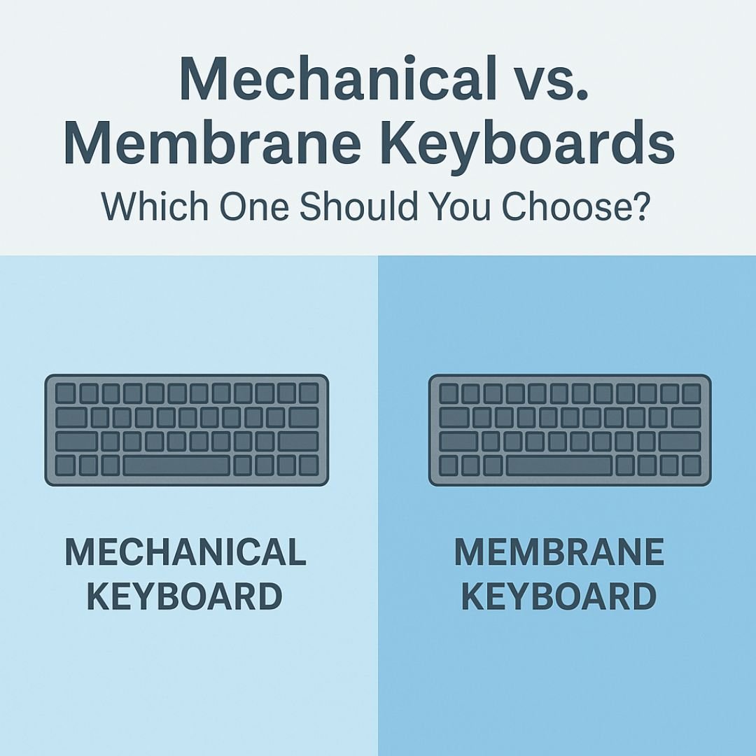 Mechanical vs. Membrane Keyboards: A Quick Guide