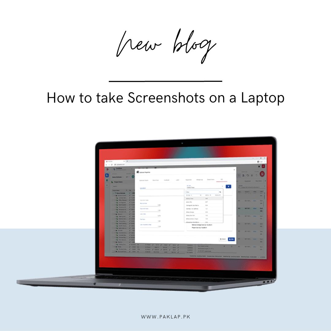 How to take screenshots on laptop