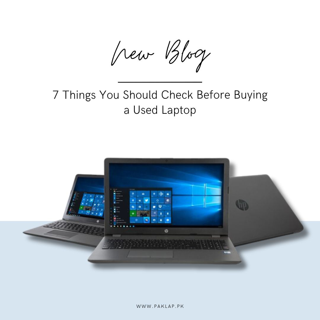 How to Check a Used Laptop before Buying