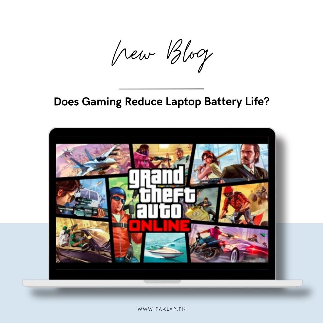 Gaming impact on Laptop's battery life