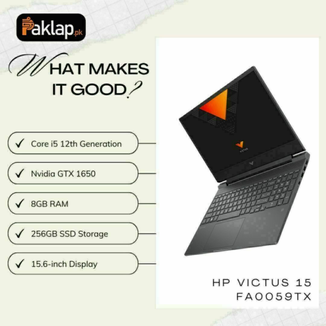 HP Victus 15 FA0059tx in Pakistan