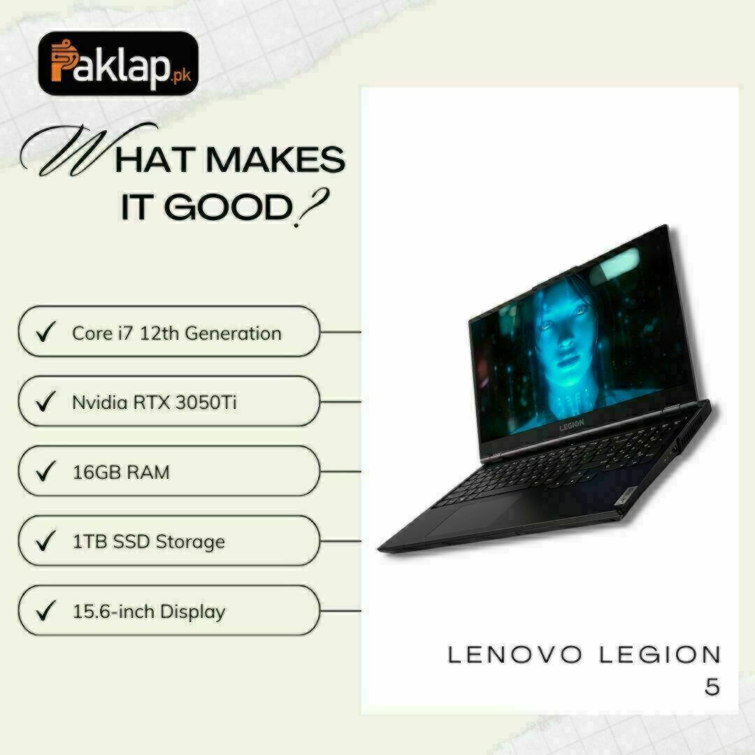Lenovo Legion 5 in Pakistan