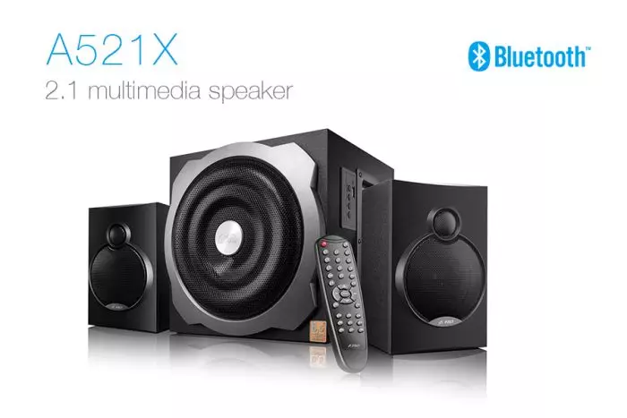F&D A521x Multimedia Bluetooth Speaker (Black)